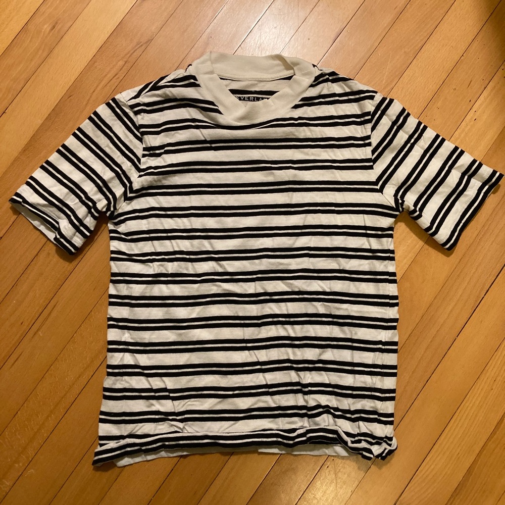 Everlane stripe t-shirt, xs